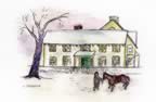 Rayhnam Hall Museum, Oyster Bay, NY (58kb)